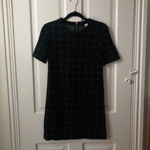 H&M Windowpane Tee Dress